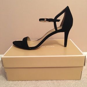 Michael Kors Simon Mid Sandal Suede Size 11